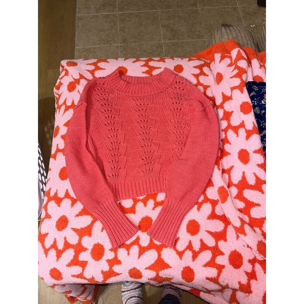 Free People Peach Sweater